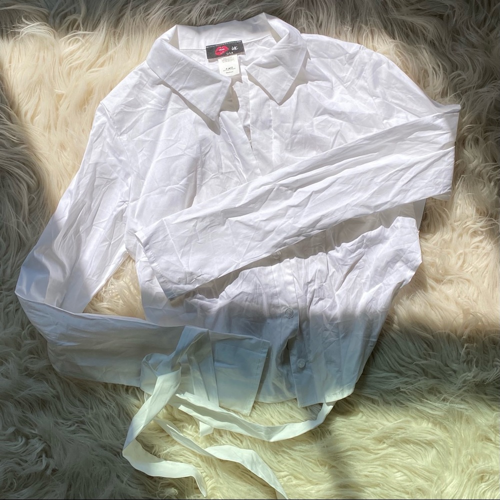 Cropped top, backless